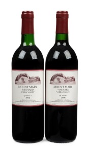 MOUNT MARY QUINTET, 1990 vintage, 750ml, (2 bottles)