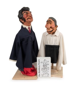 BOB HAWKE & JOE CITIZEN RUBBERY FIGURES