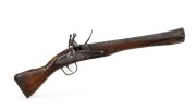 An antique flintlock blunderbuss pistol, circa 1830, ​​​​​​​52.5cm long