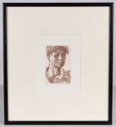 DONALD FRIEND (1915-1989), set of five portraits, lithograph, 3/50, all signed lower right in pencil "Donald Friend", each 23 x 17cm, 48 x 43cm overall - 2