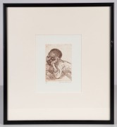 DONALD FRIEND (1915-1989), set of five portraits, lithograph, 3/50, all signed lower right in pencil "Donald Friend", each 23 x 17cm, 48 x 43cm overall - 5