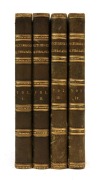 "CASSELL'S PICTURESQUE AUSTRALASIA", edited by E.E. Morris,  [Cassell & Co., London, 1889-90] 1st ed. in 4 vols., original green half-leather bindings, gilt titles to spines, numerous full page plates and text illustrations and 5 maps.