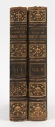 [ALLAN CUNNINGHAM] The Works of Robert Burns, complete in two volumes, With Life by Allan Cunningham, [Edinburgh : Thomas C. Jack], n.d. but circa 1850; half leather, with raised bands, gilt titles and decoration. (2 vols.).