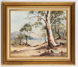 JOHN SIMPSON (b. 1925), Spring In The Hills,  oil on board, signed lower right, 46 x 56cm; framed 62 x 72cm overall