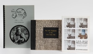 NED KELLY INTEREST: Group of three publications comprising: I.) "THE STORY OF THE KELLY GANG FILM, 1906-1907" by Jack Cranston, II.) "The 1906 Production Of The Kelly Gang Film" by Jack Cranston, signed limited edition 10/10. III.) "The Ned Kelly Films, A