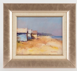 COLLEY WHISSON (1966 - ), Mornington, Dromana, oil on board, signed lower right "Colley Whisson", 22 x 26cm, 36 x 41cm overall