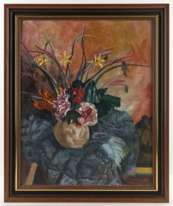 JOHN YULE (1923-1998), two still life paintings oil on board, both signed lower right "Yule", 48 x 38cm each, 57 x 47cm each overall