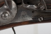 An antique flintlock blunderbuss pistol, circa 1830, ​​​​​​​52.5cm long - 5