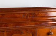 An antique Australian huon pine chest of eight drawers with full barley twist columns, circa 1880, ​​​​​​​152cm high, 121cm wide, 59cm deep - 2