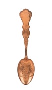 "SUCCESS" convict ship, spoon made from the ship's copper cladding, 14cm long