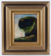 JAMES TIMOTHY GLEESON (1915 - 2008), Supplication, oil on board, signed lower right, 15 x 12.5cm. Provenance: The Joyce Evans estate; Sotheby's, Melbourne, Fine Australian Art, November 2005, Lot 94. - 2