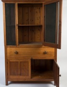 An antique Australian cedar meat safe pantry, South Australian origin, circa 1860, 189cm high, 103cm wide, 55cm deep - 2