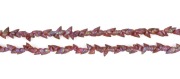 A mariner shell bead necklace with pink stain, ​​​​​​​164cm long - 2