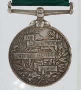 VOLUNTEER LONG SERVICE MEDAL: "Victoria Regina et Imperatrix" For Long Service in the Volunteer Force engraved to FREDERICK LOUIS MAILLARD, LATE SERGT. METROPOLITAN RIFLES. Maillard was born in 1836 in England. He died in Victoria in 1909 and is buried at - 2