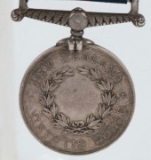 CAMPAIGN MEDAL: NEW ZEALAND MEDAL, silver, undated, engraved to 3949 D.P. BURROWS TARke. RFe. VOLs. - 2