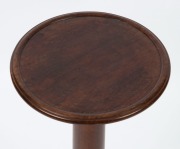 An antique jarrah turned pedestal, Western Australian origin, 19th century, ​​​​​​​81cm high - 2