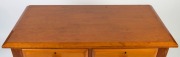 An antique Australian huon pine chest of four drawers, 19th century, 84cm high, 92cm wide, 50cm deep - 2