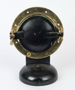 WW2 period "Blackout" porthole, circa 1940s, ​​​​​​​40cm wide, 56cm high overall