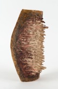 ARTIST UNKNOWN coral form studio pottery sculpture, 27cm wide