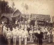 AUGUSTINE E. DYER - BRITISH NEW GUINEA: Fifteen original albumen photographs, taken during the Expedition of the Australian Squadron to south-east New Guinea, October - December 1884. Dyer was the Australian Government Printing Office photographer who wen - 2