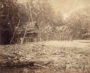 AUGUSTINE E. DYER - BRITISH NEW GUINEA: Fifteen original albumen photographs, taken during the Expedition of the Australian Squadron to south-east New Guinea, October - December 1884. Dyer was the Australian Government Printing Office photographer who wen - 3