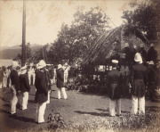 AUGUSTINE E. DYER - BRITISH NEW GUINEA: Fifteen original albumen photographs, taken during the Expedition of the Australian Squadron to south-east New Guinea, October - December 1884. Dyer was the Australian Government Printing Office photographer who wen - 4