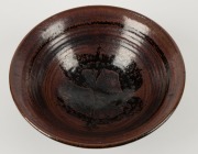 LES BLAKEBOROUGH studio pottery bowl, impressed STURT POTTERY mark, ​​​​​​​10cm high, 24.5cm diameter - 2