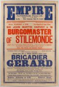 The "EMPIRE" Cinema, Faversham, England: 1927 - 1932 collection of original posters advertising the films to be shown during the following week. Noted "Son of India", "Th Man in Possession", Marie Dressler in "Politics", "The Desert Song", Jackie Cooper i - 2