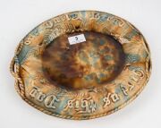 BENDIGO pottery bread plate (design No.2), 19th century, ​​​​​​​31 x 27cm - 2