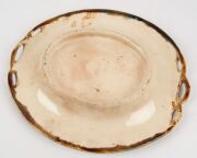 BENDIGO pottery bread plate (design No.2), 19th century, ​​​​​​​31 x 27cm - 7