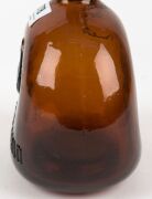 "EMU BRAND" Australian wine bottle with embossed emu logo, mid 1860s, ​​​​​​​22cm high - 6