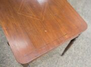 A Colonial Australian occasional table, single drawer with dummy drawer on reverse, blackwood, cedar and pine, Tasmanian origin, early 19th century, note: wood technology test conducted by Jugo Ilic. 73cm high, 61cm wide, 46cm deep - 3