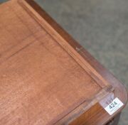 A Colonial Australian occasional table, single drawer with dummy drawer on reverse, blackwood, cedar and pine, Tasmanian origin, early 19th century, note: wood technology test conducted by Jugo Ilic. 73cm high, 61cm wide, 46cm deep - 7