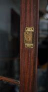 A Colonial Australian cedar bookcase with shield panel doors and turned columns, mid 19th century, 237cm high, 144cm wide, 54cm deep - 10