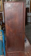 An antique cedar wall cabinet with carved pediment top, Launceston, Tasmanian origin, circa 1840, 95cm high, 61cm wide, 29cm deep - 6