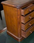 An Australian cedar apprentice chest of five drawers with full cedar secondary timbers, circa 1870, 49cm high, 49cm wide, 26cm deep - 3