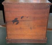 An Australian cedar apprentice chest of five drawers with full cedar secondary timbers, circa 1870, 49cm high, 49cm wide, 26cm deep - 8