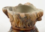 BENDIGO pottery dog tobacco jar, 19th century, ​​​​​​​14cm high - 6