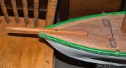 An Australian cedar pond yacht hull, 20th century, 82cm high, 82cm long - 2