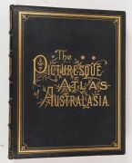 "THE PICTURESQUE ATLAS OF AUSTRALASIA" [Melbourne. 1888], vol. I. and II., full morocco with embossed gilt lettering - 7