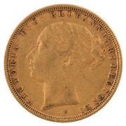 Coins - Australia: 1886 Sovereigns, Young head, St. George reverse, Sydney, VF+. (2). - 3