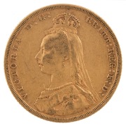 Coins - Australia: 1889 Sovereigns, Jubilee head, St. George reverse, Melbourne, VF/VF+ (4). - 7