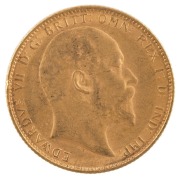 Coins - Australia: 1905, 1906 & 1907 Sovereigns, Edward VII, St. George reverse, Melbourne, VF/EF. (3). - 7