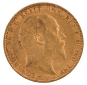 Coins - Australia: 1904, 1905 & 1906 Sovereigns, Edward VII, St. George reverse, Melbourne, VF/EF. (3). - 7