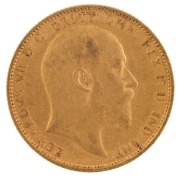 Coins - Australia: 1906, 1907 & 1908 Sovereigns, Edward VII, St. George reverse, Sydney, VF/EF. (3). - 5