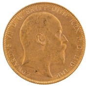 Coins - Australia: 1905, 1906 & 1907 Sovereigns, Edward VII, St. George reverse, Perth, EF/Unc. (3). - 3