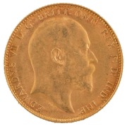 Coins - Australia: 1905, 1906 & 1907 Sovereigns, Edward VII, St. George reverse, Perth, EF/Unc. (3). - 7