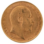 Coins - Australia: 1907 Sovereigns, Edward VII, St. George reverse, Perth, EF.&nbsp;(2). - 5