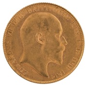 Coins - Australia: 1908 & 1909 Sovereigns, Edward VII, St. George reverse, Perth, EF/Unc. (2). - 5