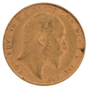 Coins - Australia: 1908 Sovereigns, Edward VII, St. George reverse, Perth, EF.&nbsp;(2). - 5